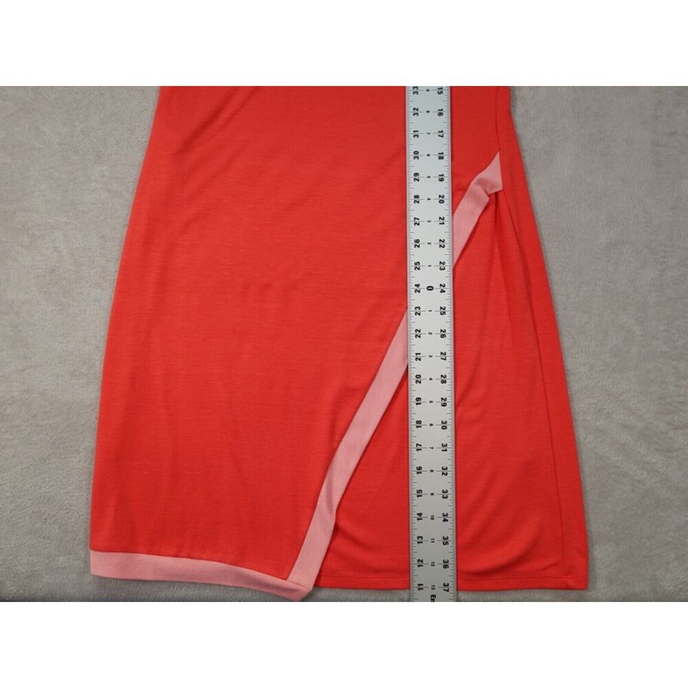 41 Hawthorn Womens Red Round Neck Sleeveless Dress Size L - Picture 6 of 13